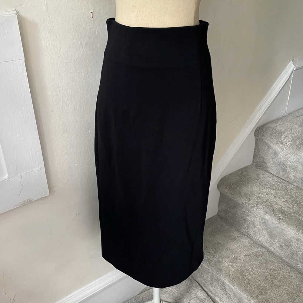 Yansi Fugel Rayon Blend Midi Pencil Skirt EUC